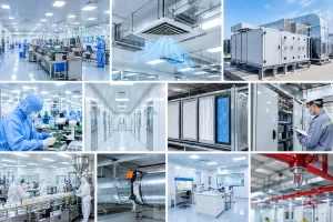 Tìm hiểu yêu cầu hệ thống HVAC cho phòng sạch theo từng lĩnh vực, từ dược phẩm, điện tử đến thực phẩm.