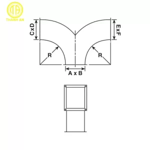Tê dạng cánh bướm