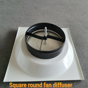 Cửa gió khuếch tán vuông kiểu hàn quốc