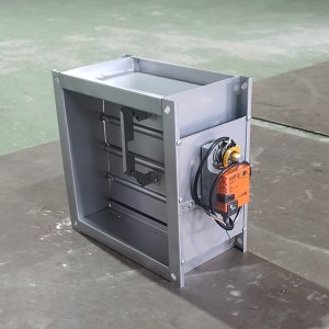 Van gió vuông điều chỉnh lưu lượng bằng động cơ điện