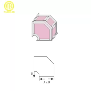 Cút ống gió vuông chống cháy EI