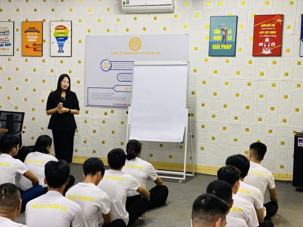 ĐÀO TẠO VĂN HÓA DOANH NGHIỆP TẠI CÔNG TY TNHH ĐIỆN CƠ THÀNH AN