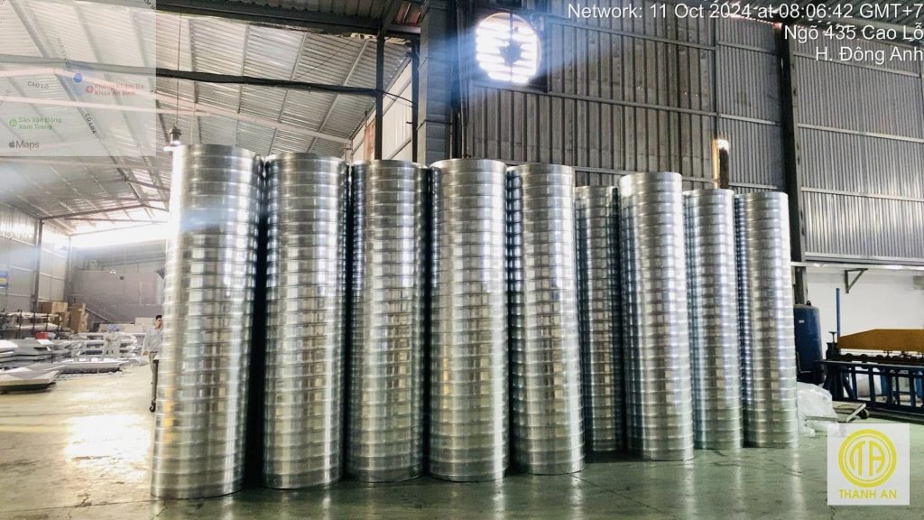Ống gió tròn là một trong những thành phần quan trọng trong hệ thống HVAC (Sưởi ấm, thông gió và điều hòa không khí),