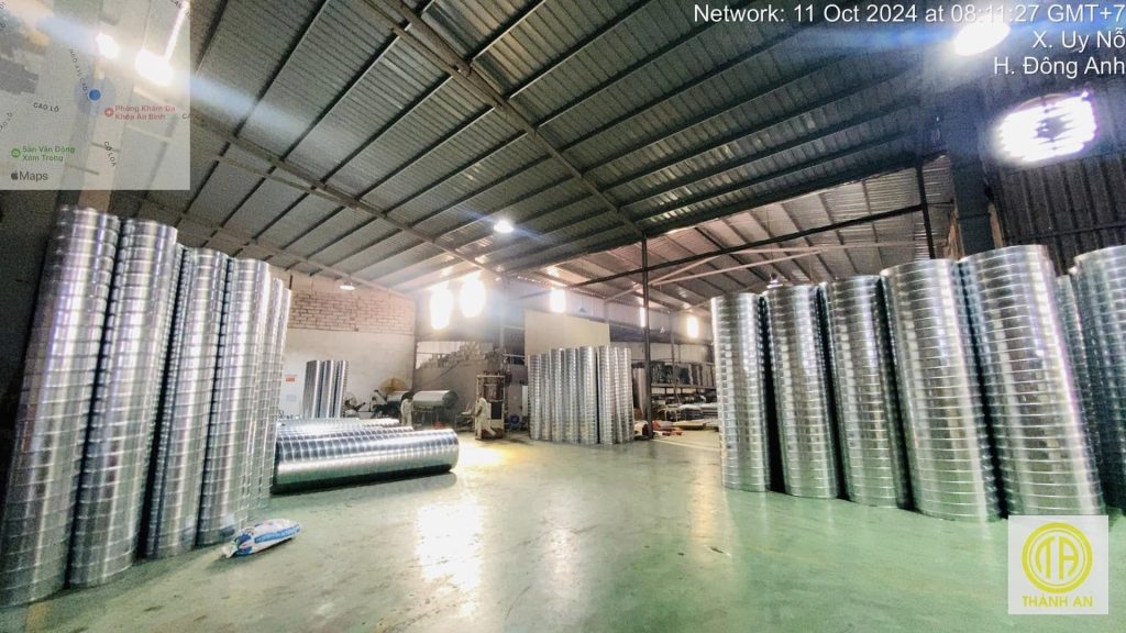 Ống gió tròn là một trong những thành phần quan trọng trong hệ thống HVAC (Sưởi ấm, thông gió và điều hòa không khí),