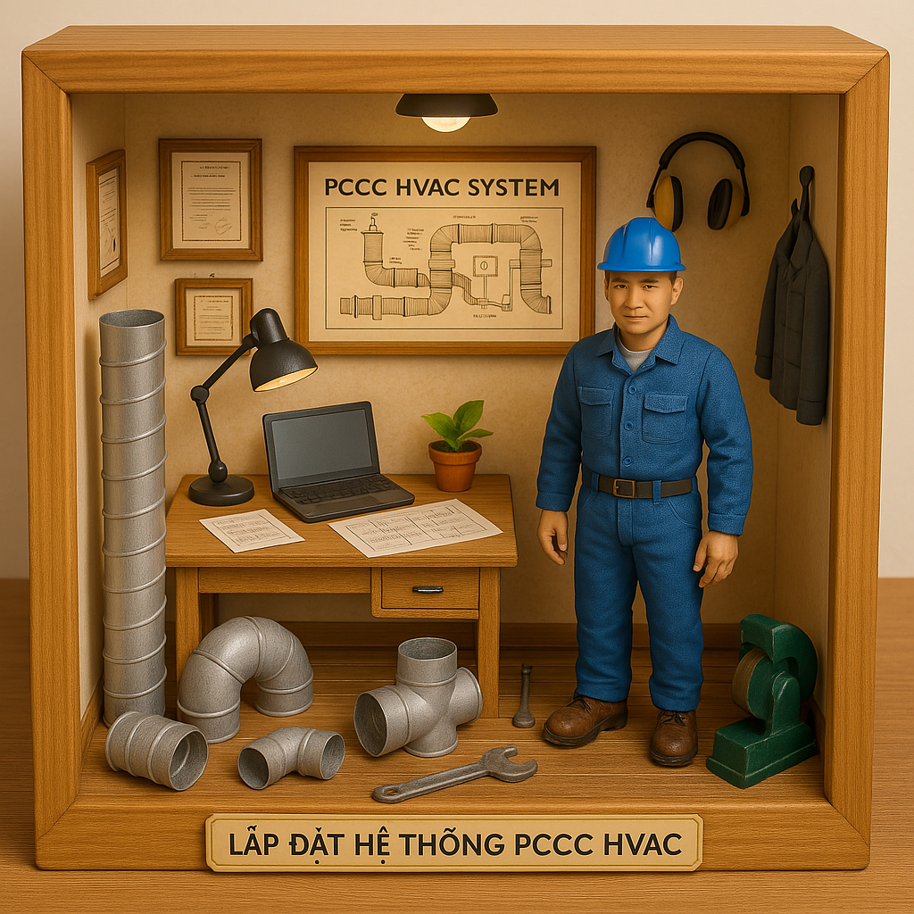 Lắp đặt hệ thống HVAC PCCC