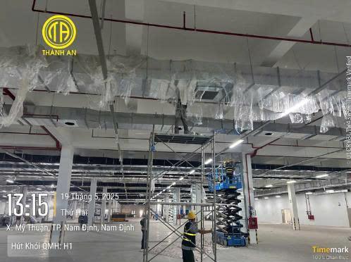 THÀNH AN SẮP HOÀN THÀNH BÀN GIAO HỆ THỐNG ỐNG GIÓ CHO DỰ ÁN QUATA NAM ĐỊNH