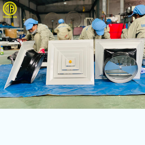 Cửa Gió Khuếch Tán Vuông