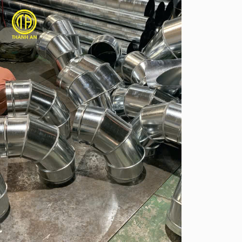 Cút Ống Gió Tròn – Phụ Kiện Nhỏ, Vai Trò Lớn Trong Hệ Thống Thông Gió và PCCC