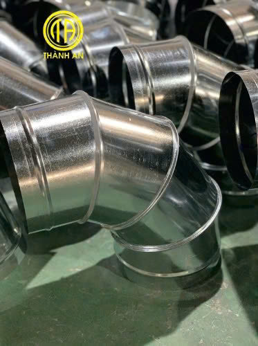 Cút Ống Gió Tròn – Phụ Kiện Nhỏ, Vai Trò Lớn Trong Hệ Thống Thông Gió và PCCC