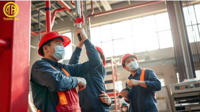 Lắp đặt hệ thống phòng cháy chữa cháy