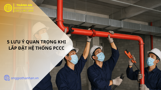lắp đặt hệ thống PCCC