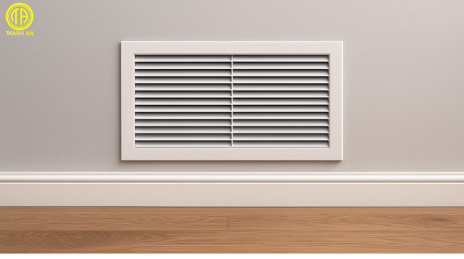 Cửa gió hồi có lưới lọc bụi