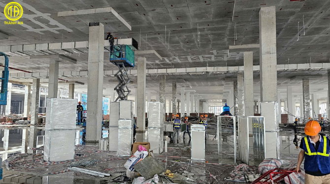 Thi công ống gió