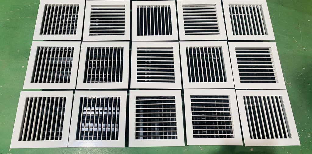 cửa gió 2 lớp nan