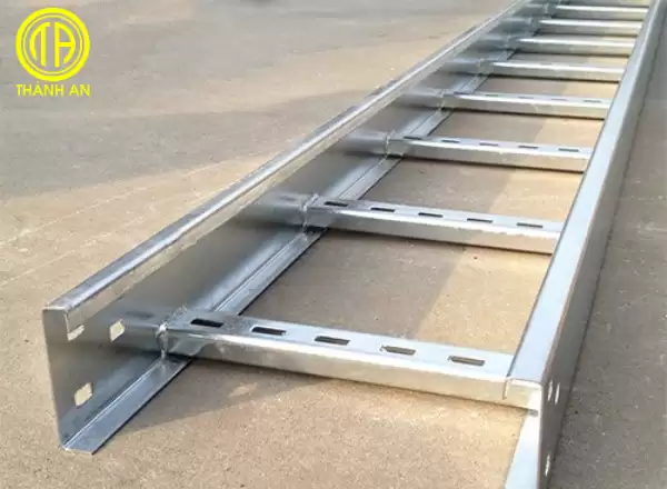 Thang cáp mạ kẽm nhung nóng