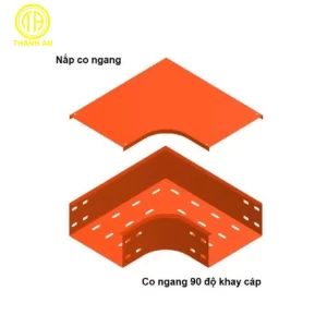 Cổ vuông 90 độ khay cáp