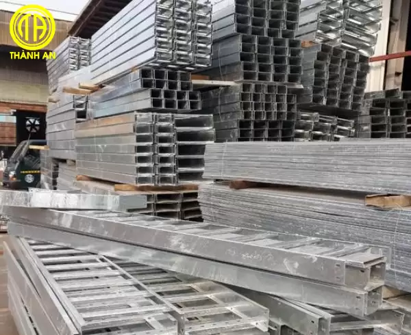 Thang cáp mạ kẽm nhung nóng