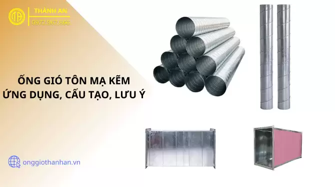 Ống gió tôn mạ kẽm