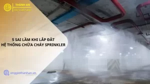 hệ thống chữa cháy sprinkler