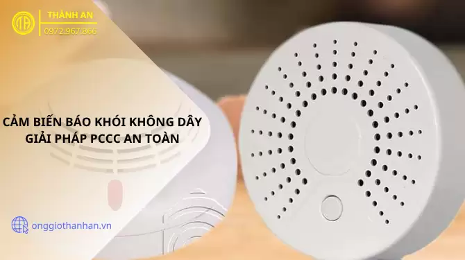 cảm biến báo khói không dây