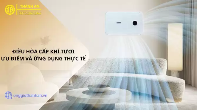 điều hoà cấp khí tươi