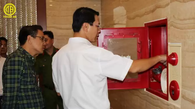tủ pccc trong nhà