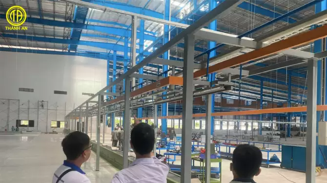 Lắp đặt thang máng cáp