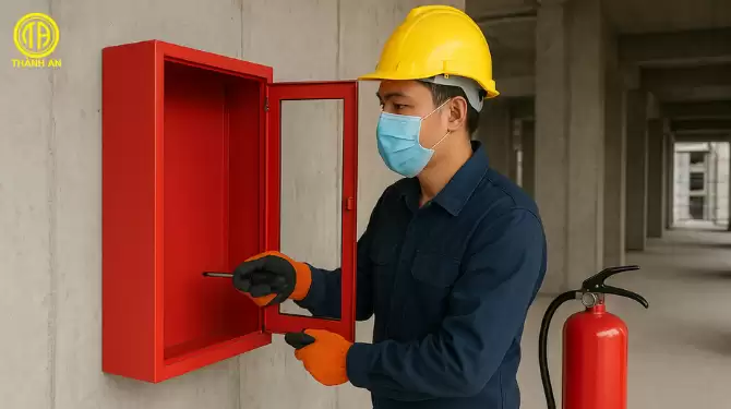 tủ pccc trong nhà