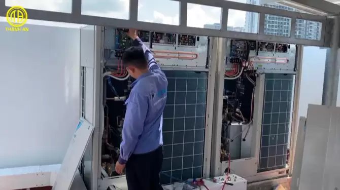 hệ thống điều hòa trung tâm