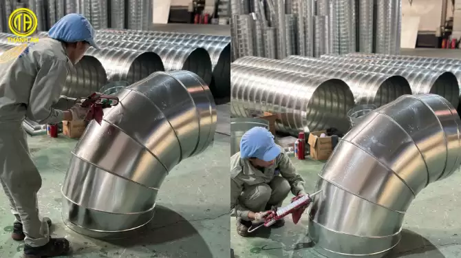 gia công ống gió