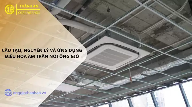 máy lạnh âm trần nối ống gió