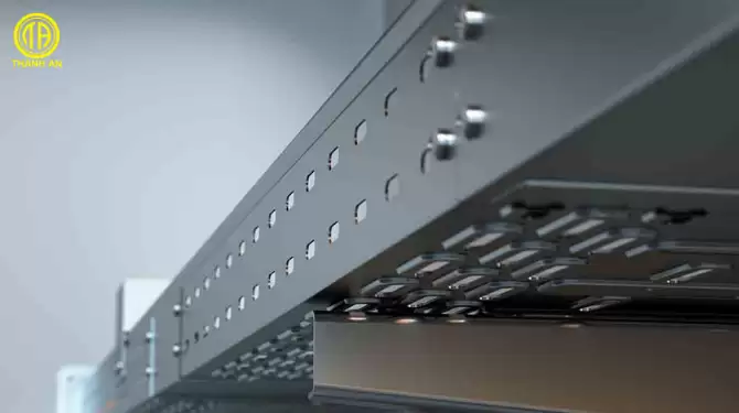 máng cáp đục lỗ