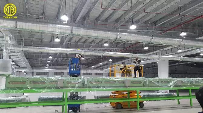 hệ thống thông gió nhà xưởng