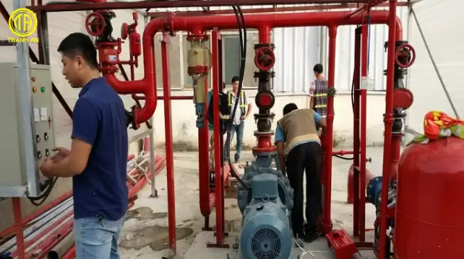 hệ thống chữa cháy bằng nước