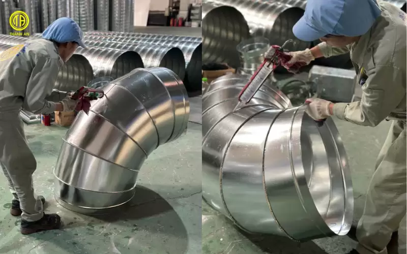 ống thông gió quạt hút