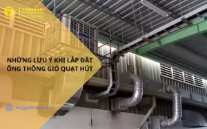 Ống thông gió quạt hút