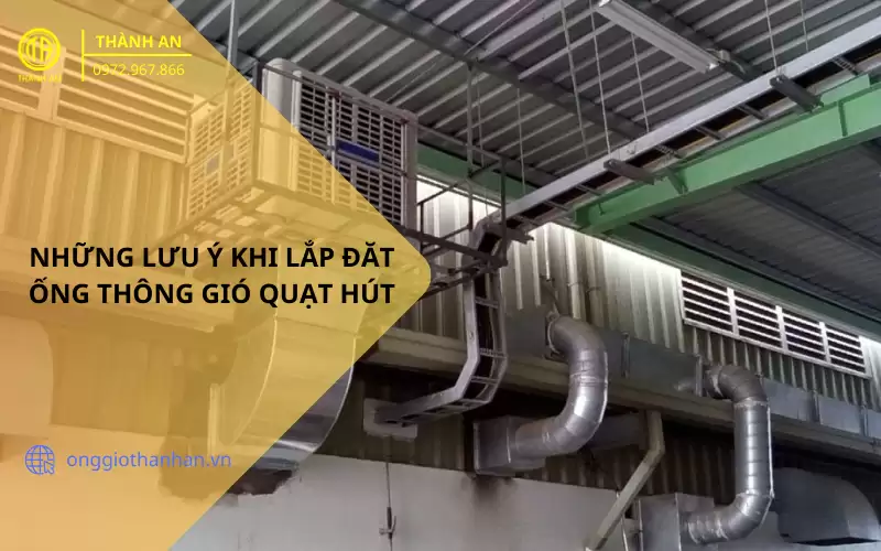 Ống thông gió quạt hút