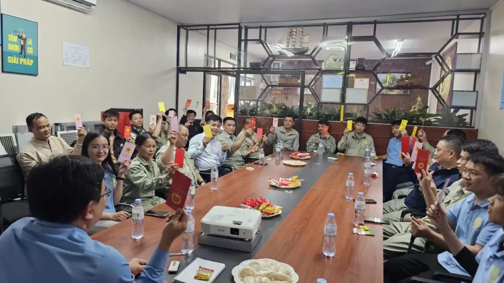 không khí rộn ràng của mùa xuân, đại gia đình ống gió Thành An đã cùng nhau tề tựu